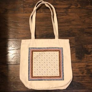 Canvas Boho Beach Bag
